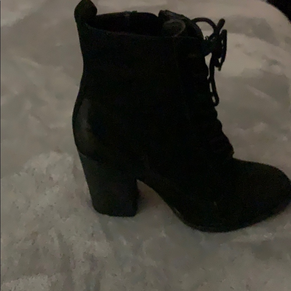 Aldos black booties